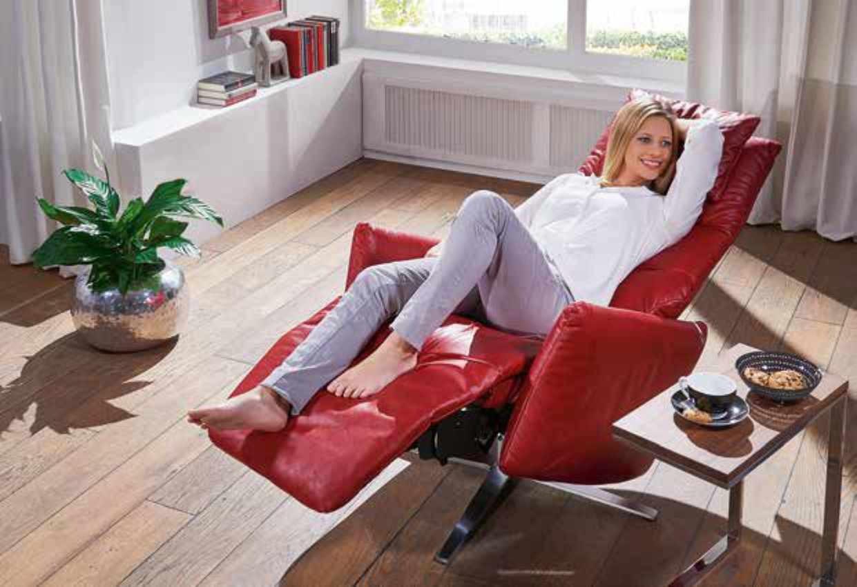 W. Schillig Salsaa真皮雙電動舒適椅