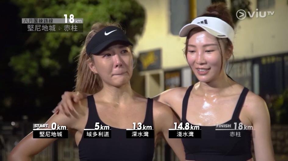 Alina自覺狀態欠佳,一度落淚。