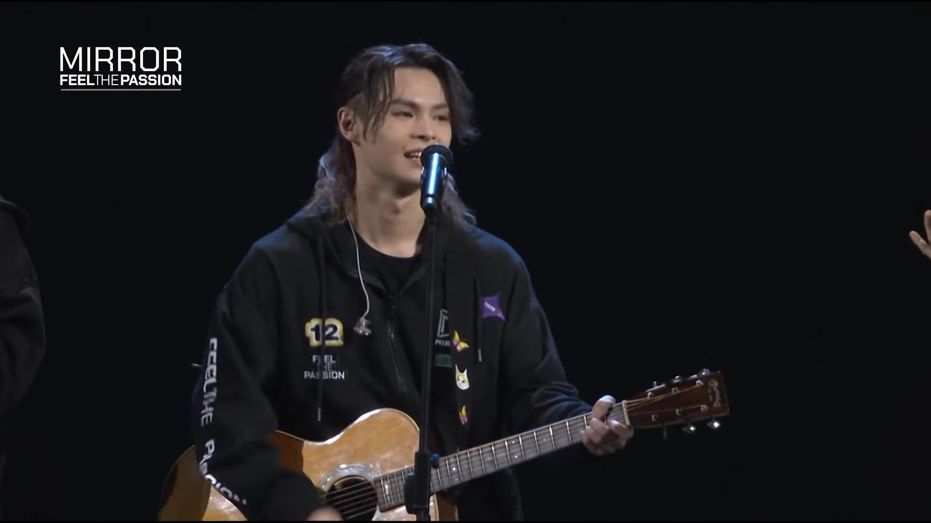 Tiger感激《Alright》的作曲人天衡教授彈結他。