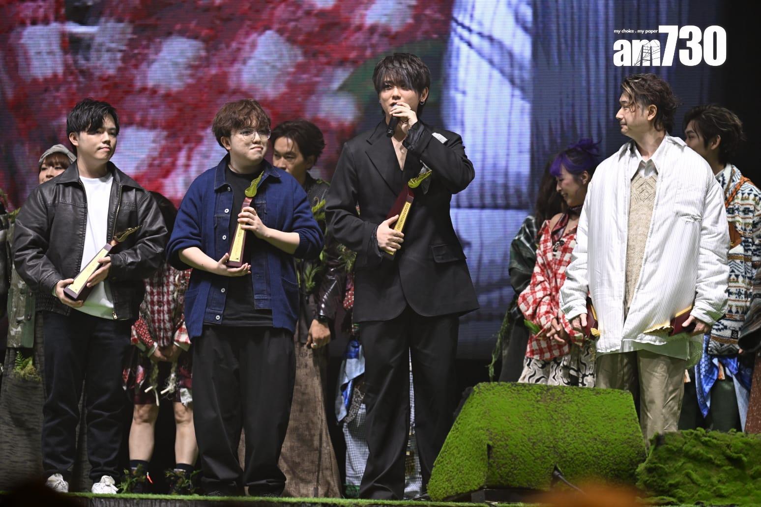 2023年度叱咤樂壇流行榜頒獎典禮,姜濤憑《濤》一曲勇奪今年「我最喜愛的歌曲」,(資料圖片)