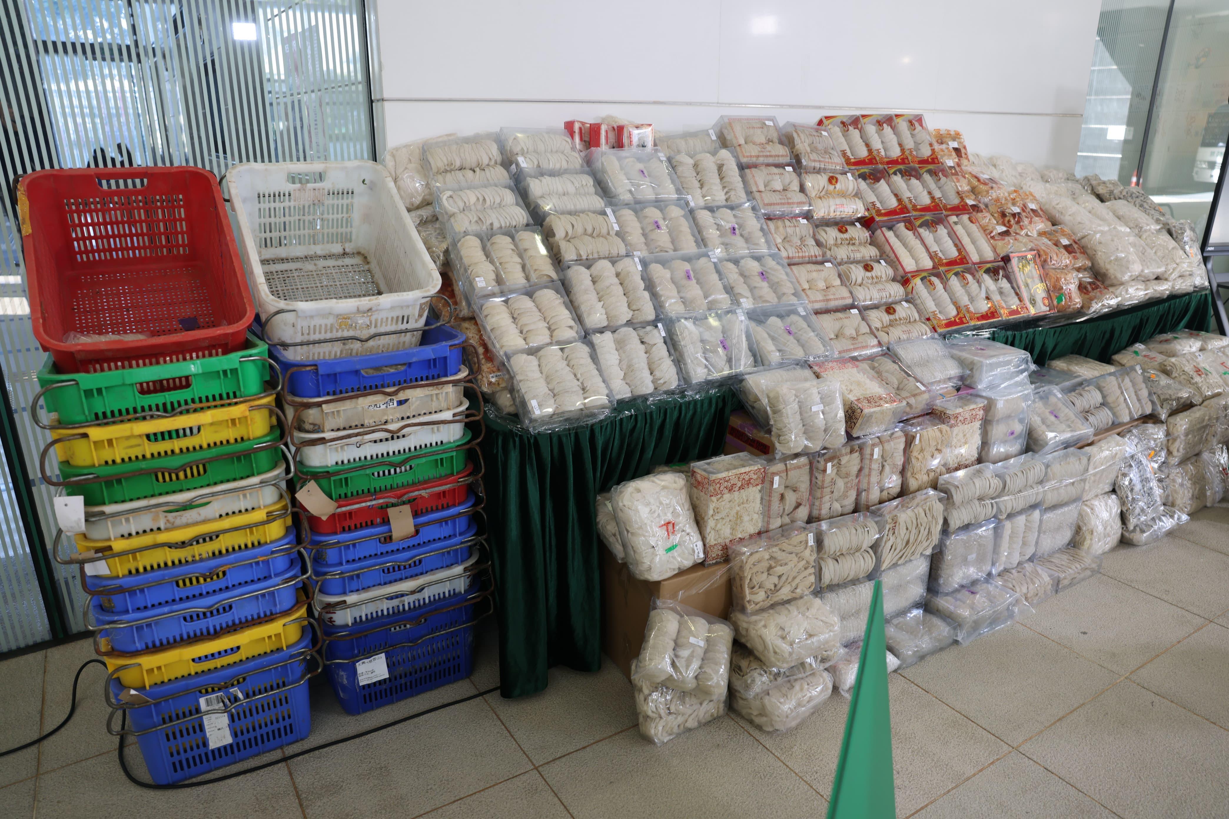 海關破歷來最高價值陸路走私燕窩案 市值950萬元