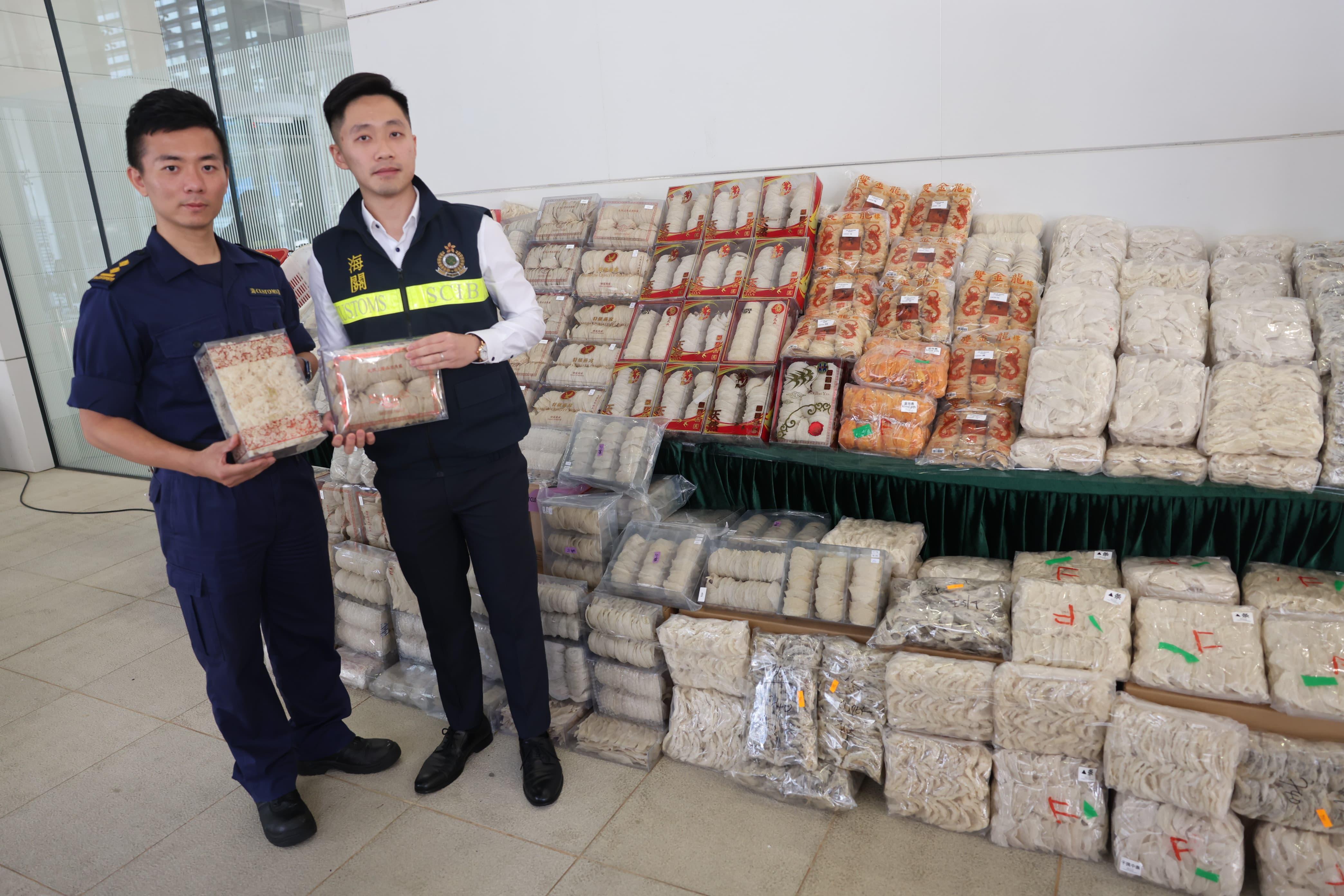 海關破歷來最高價值陸路走私燕窩案 市值950萬元