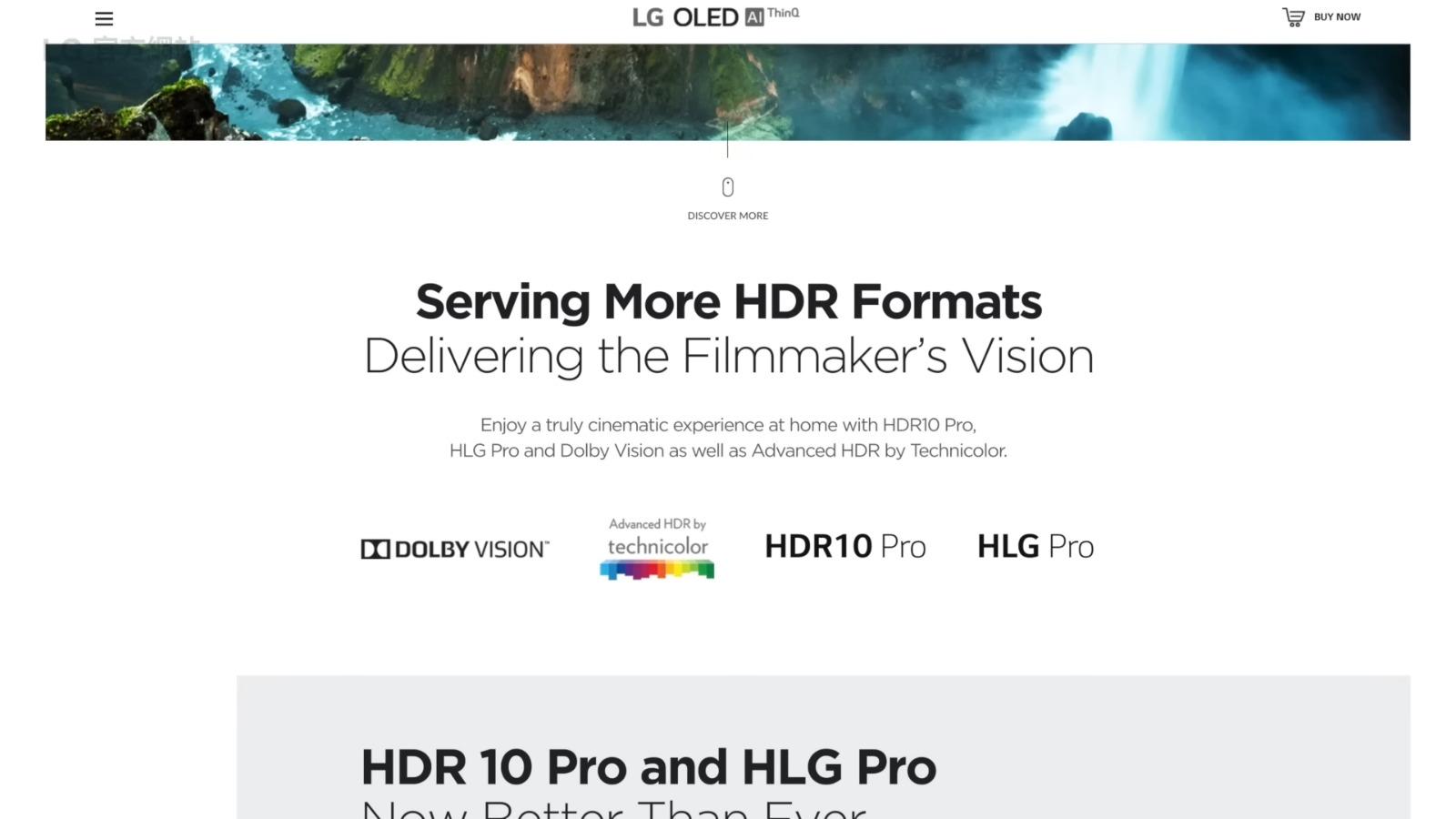 HDR 10 Pro 呢個叫法,多數會出現喺 LG 嘅電視機上。