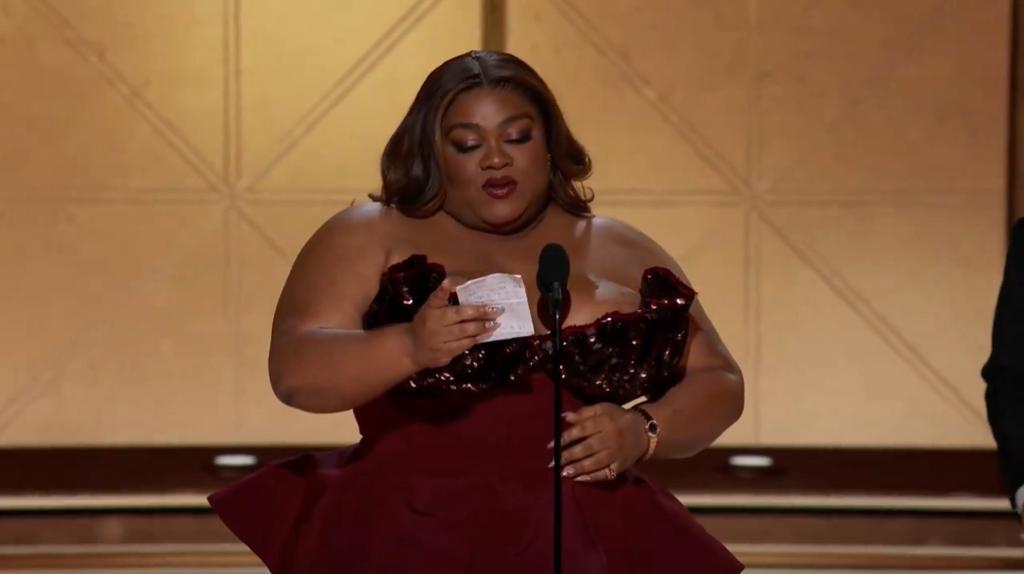 Da'Vine Joy Randolph憑《The Holdovers》奪金球獎最佳女配角。