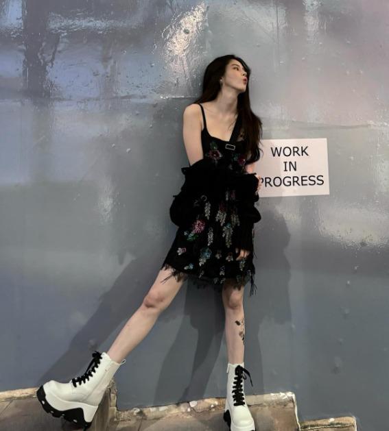 韓韶禧IG上載在香港打卡照片(韓韶禧IG)