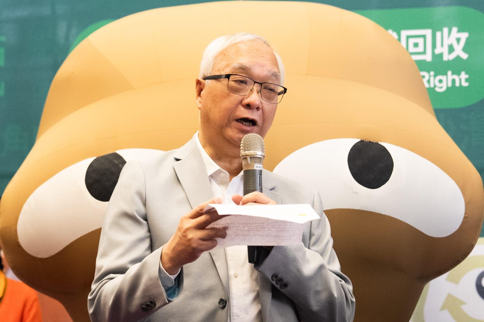 垃圾徵費|謝展寰:向每名小學生派15公升指定垃圾袋 管理公司需就垃圾徵費「執手尾」非「包底」