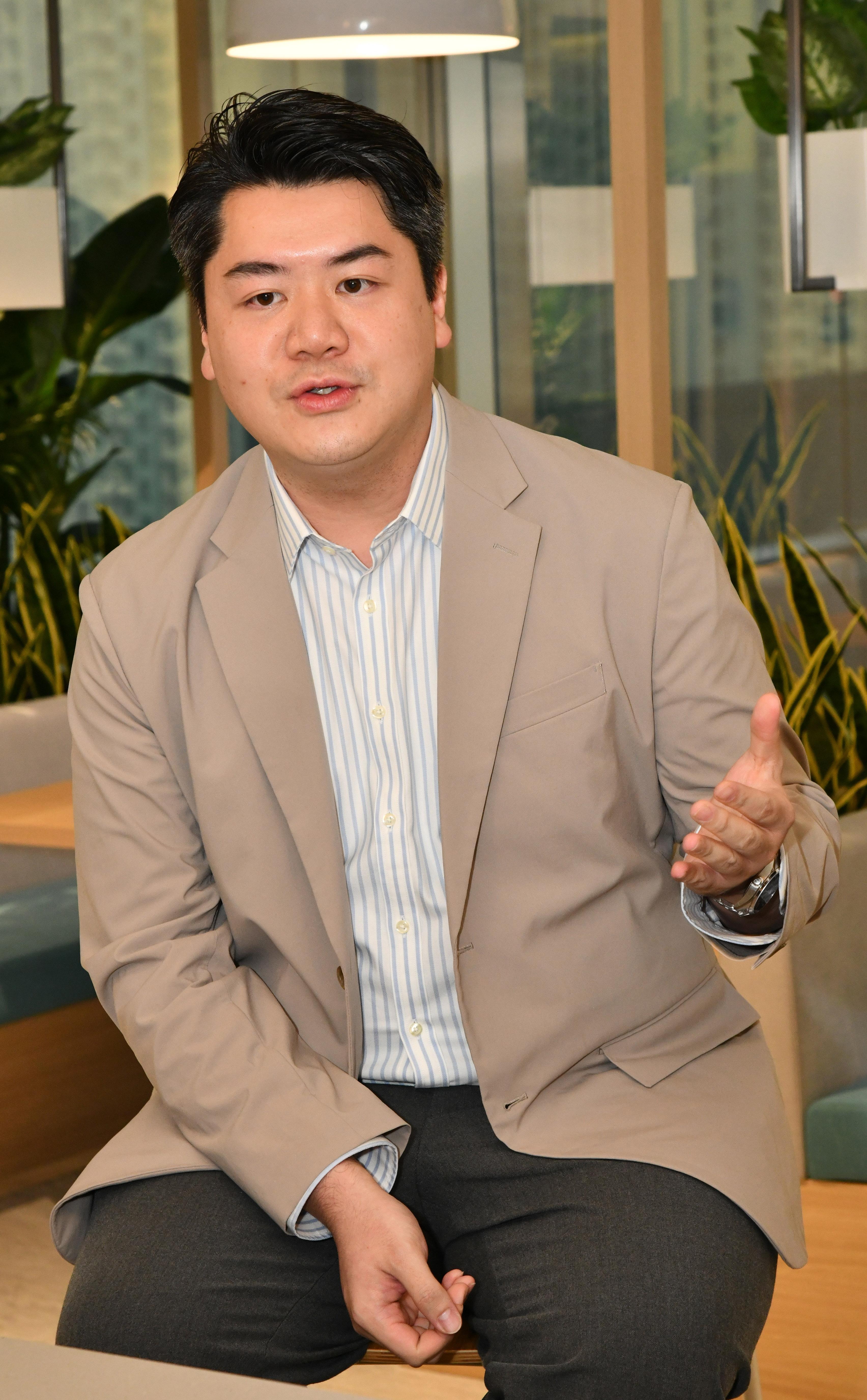 何冠霖指港鐵提供不同實習崗位,為學生帶來難得的工作體驗(港鐵提供圖片)