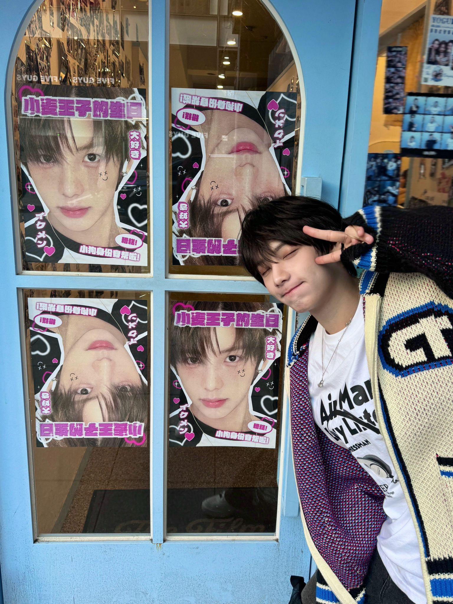 XODIAC香港成員麥駿昇剛慶祝出道後的第一次生日。