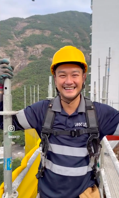 吳浩康而家成為「職安真漢子」