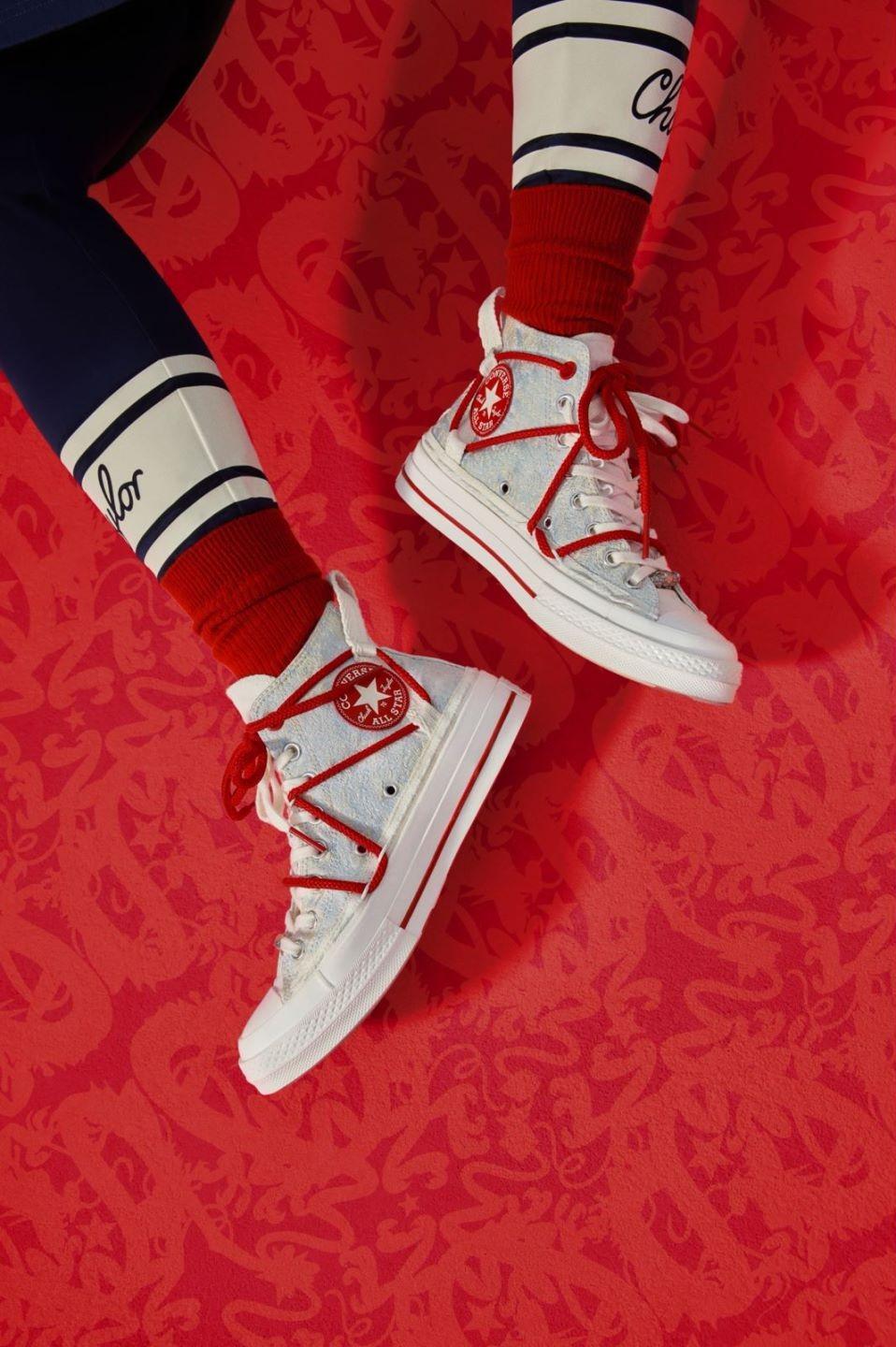 龍年時裝系列|CONVERSE 星運龍須Chuck 70 運動鞋 $699