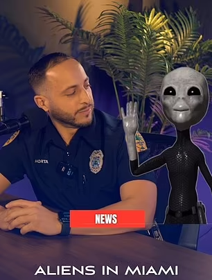 邁亞密警方拍片解畫。(互聯網)