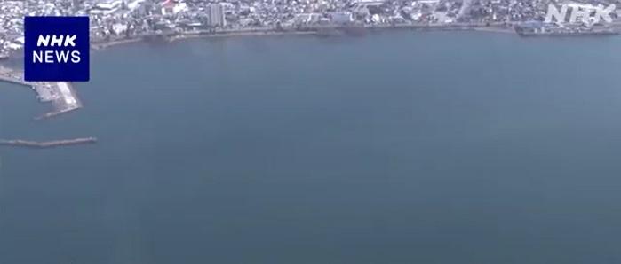 事發時琵琶湖一帶低溫。(互聯網)