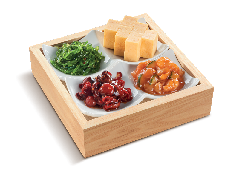 就手前菜盛(供 3-4 位用)