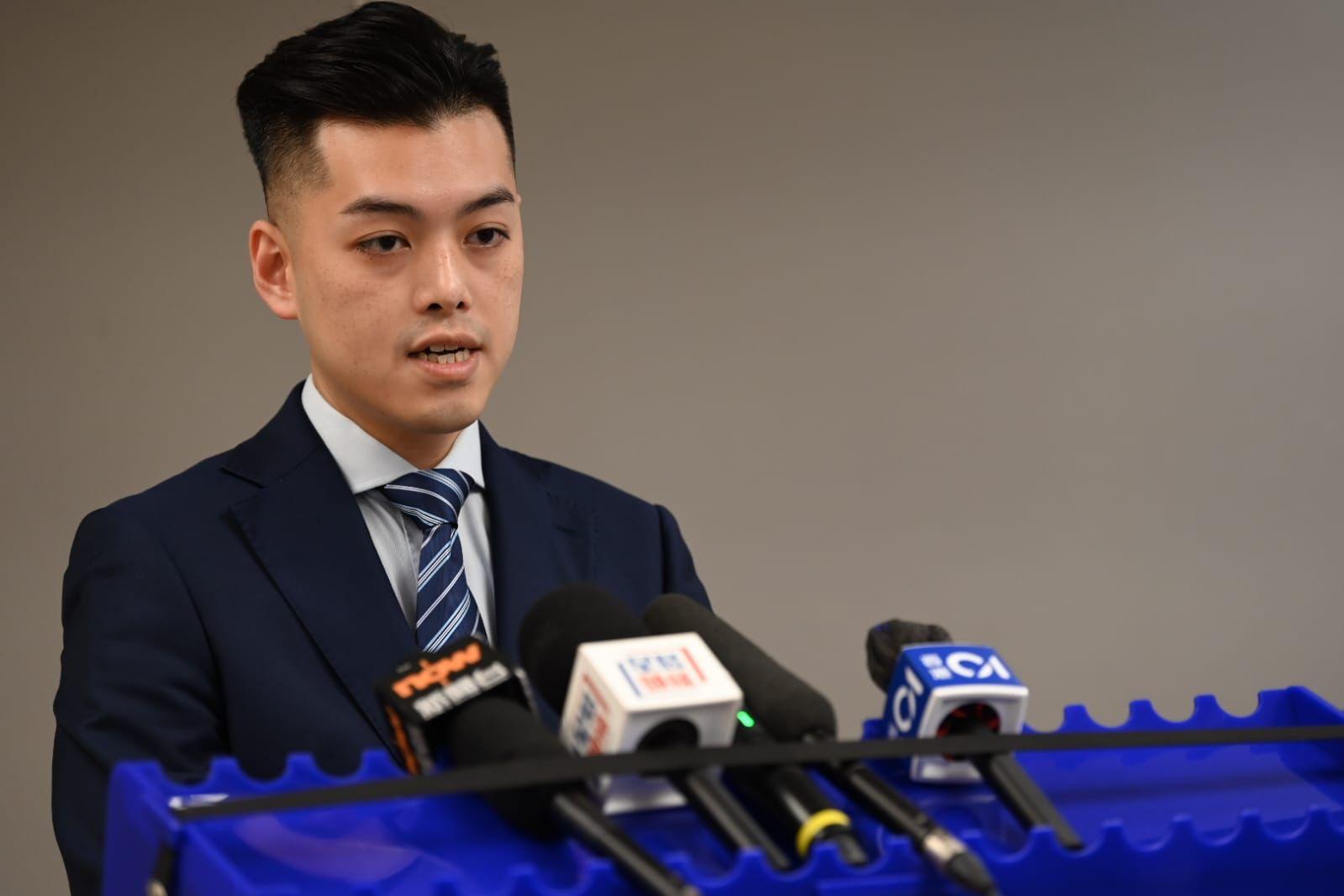 新界北總區反三合會行動組第一隊主管高級督察李文瀚交代案情