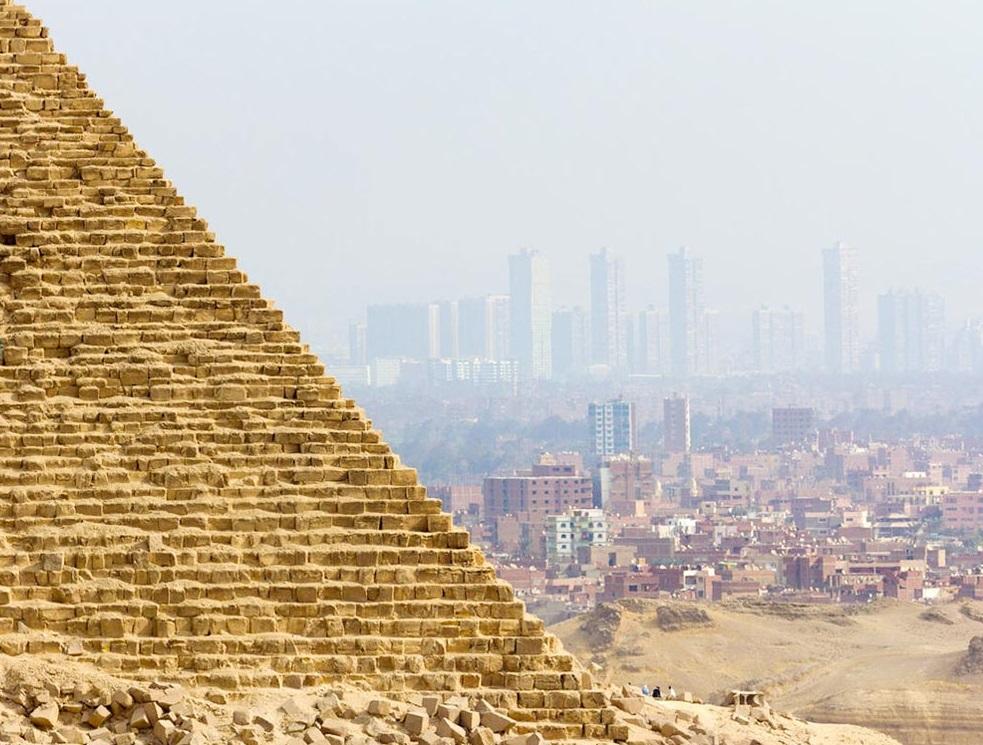 埃及孟卡拉金字塔。(互聯網)