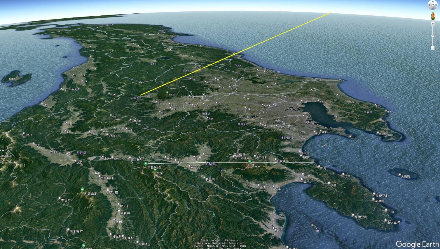 天文研究員藤井大地發布的軌跡合成圖像。(互聯網)