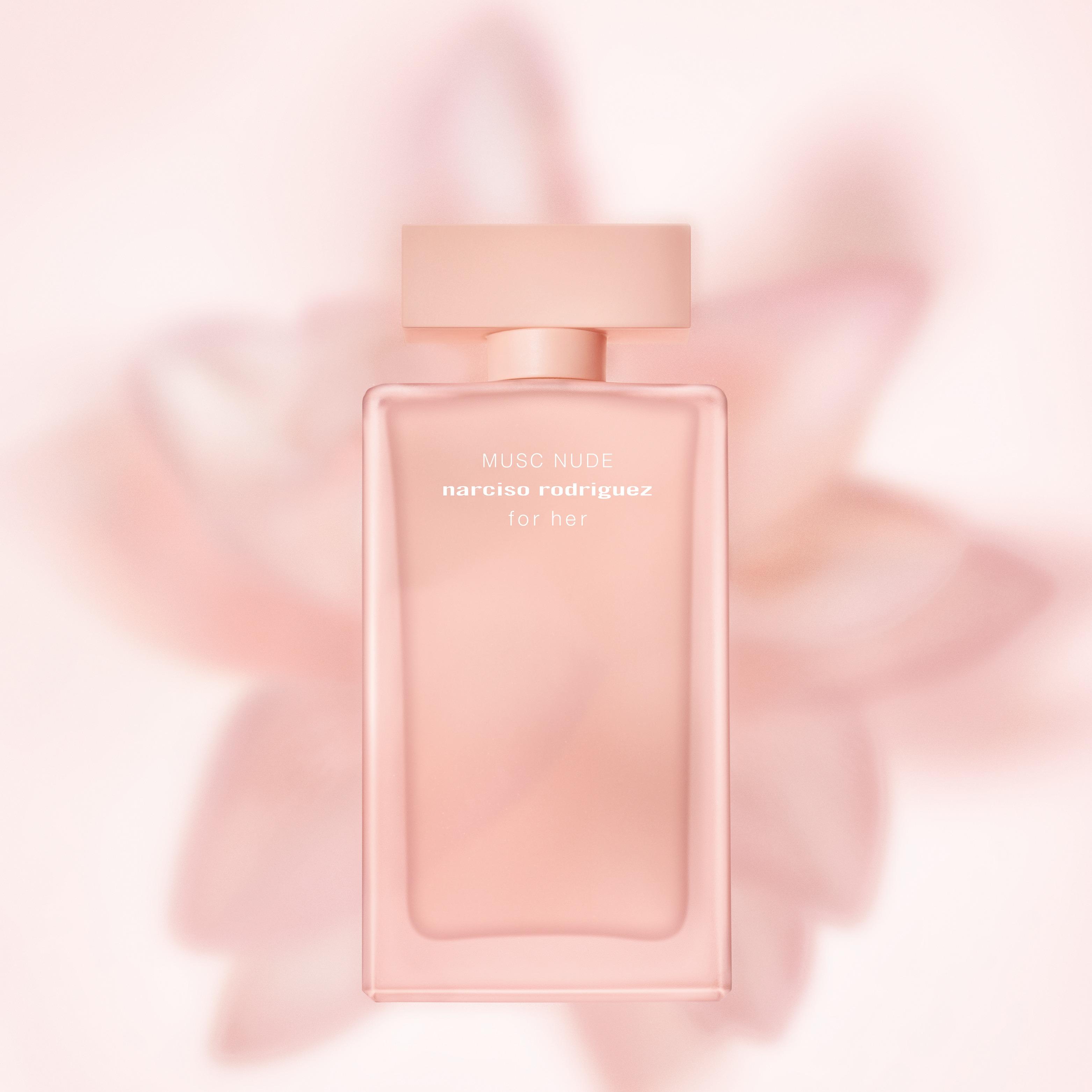 情人節禮物2024|narciso rodriguez for her MUSC NUDE $600/ 30ml、$900/ 50ml、$1,200/ 90ml (2月1日起發售)