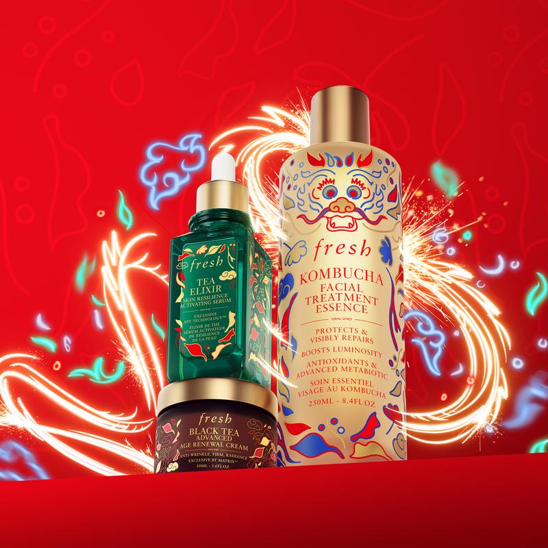 fresh的新春限量版靈感源自龍所象徵的強大能量。