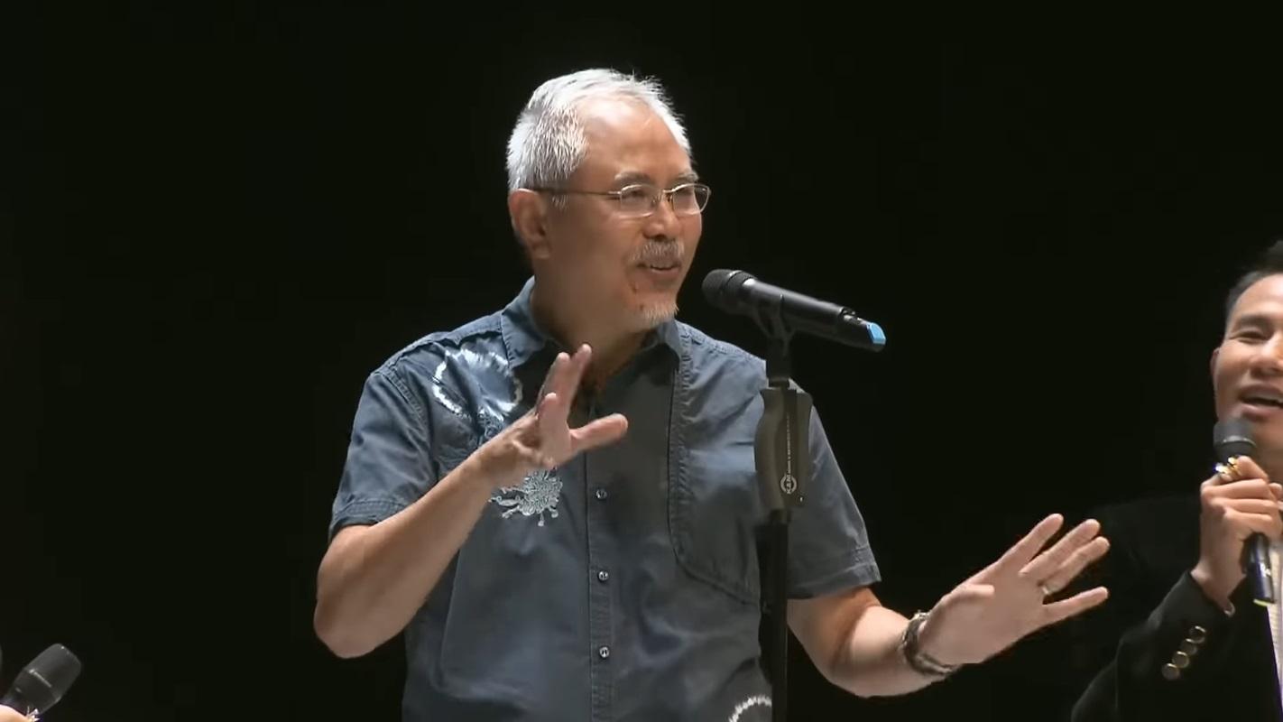 劇協去年的香港舞台劇奬頒獎禮舉辦被指安排有不妥之處,藝發局中止資助。(第三十一屆香港舞台劇獎頒獎禮直播截圖)