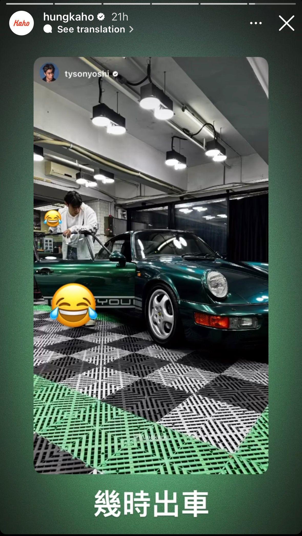 洪嘉豪今次拍MV引起圈中人紛表關注。