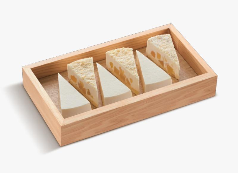 日本芝士蛋糕盛合 (日本直送) 【日本青森蘋果芝士蛋糕 (3 件) 日本芝士蛋糕 (3 件)】