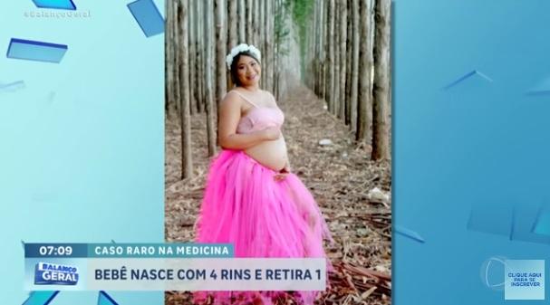 塔利亞懷孕時攝。(互聯網)