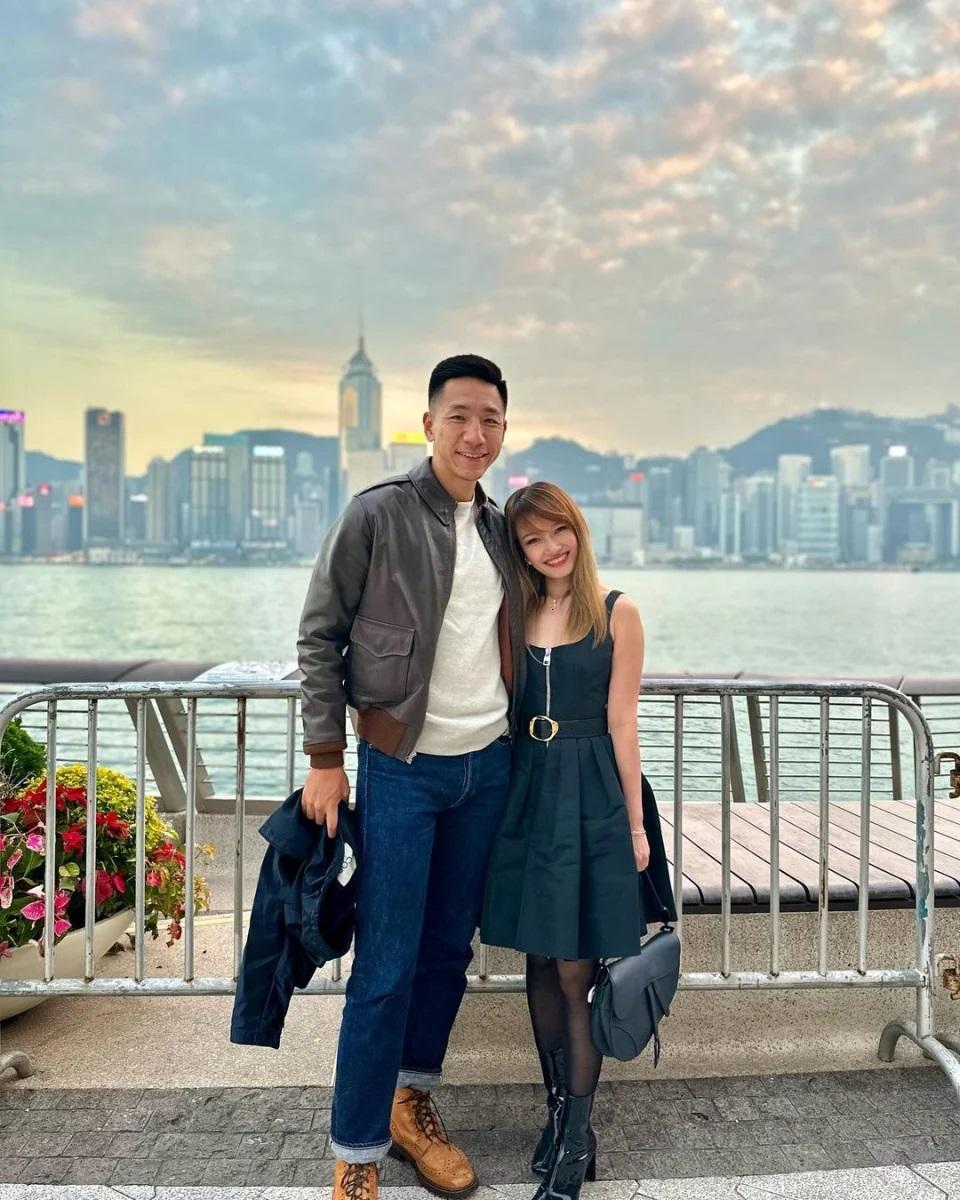 柳俊江與女友Grace去年傳出分手。