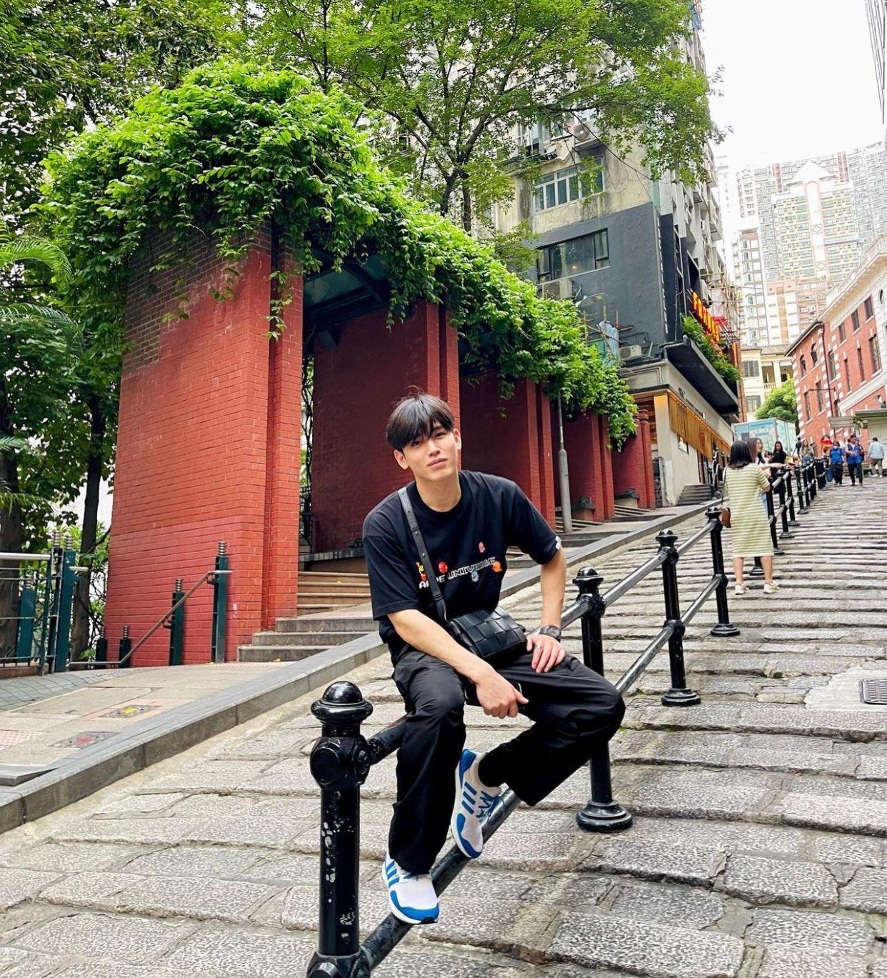 New去年來港工作,不忘到處打卡觀光。