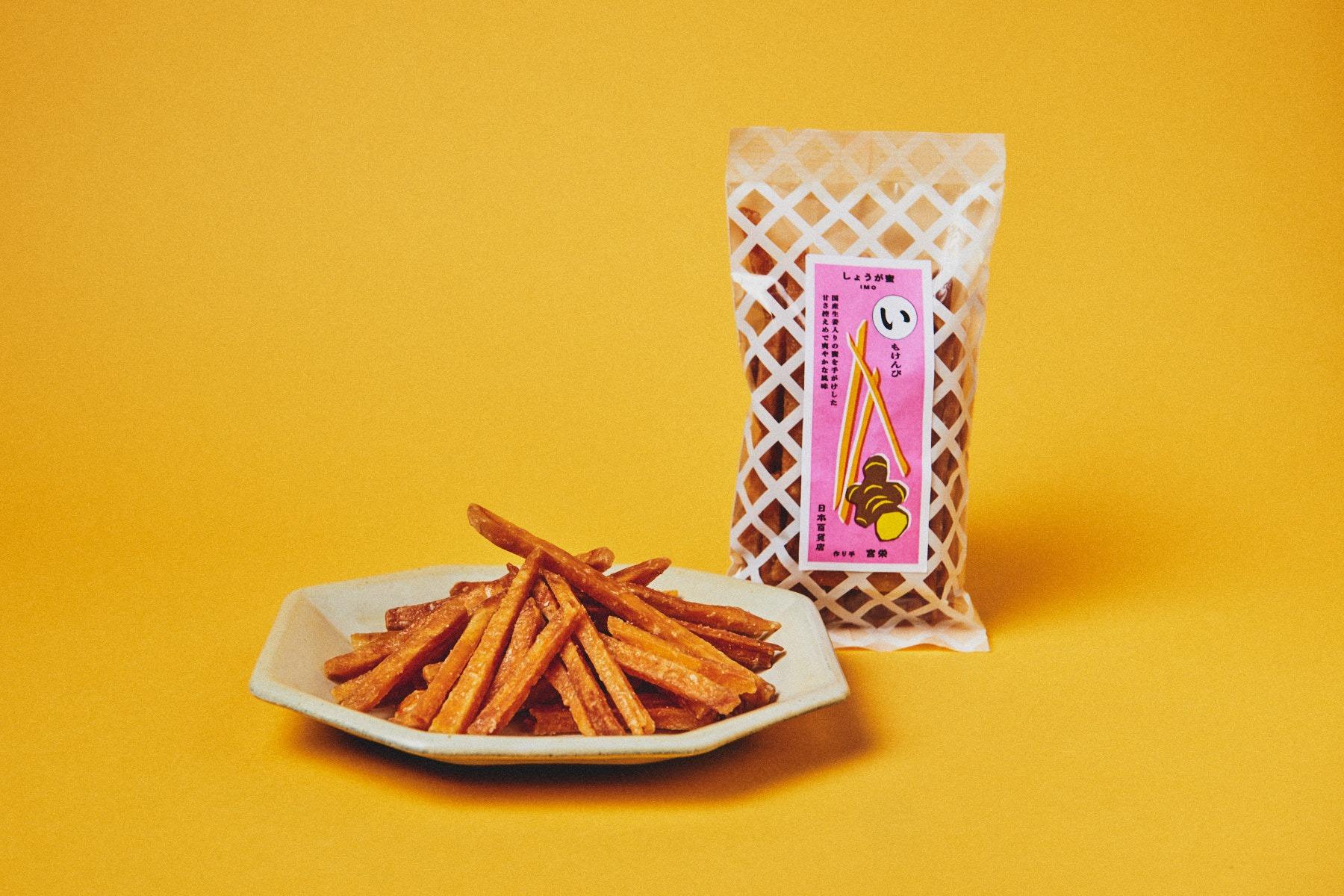 日本百貨店進駐松本清|薑蜜番薯乾