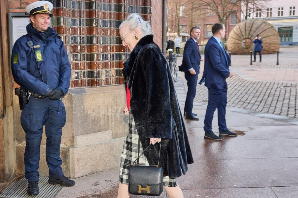 瑪格麗特二世早前出席聖誕日彌撒。(美聯社)