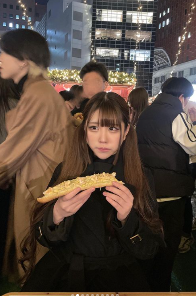 中村珠愛莉曝光減重成功後的照片。