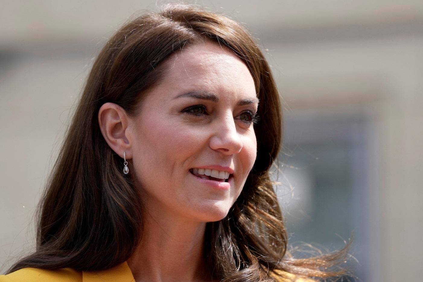 英國儲妃凱特入院接受腹部手術。(資料圖片)