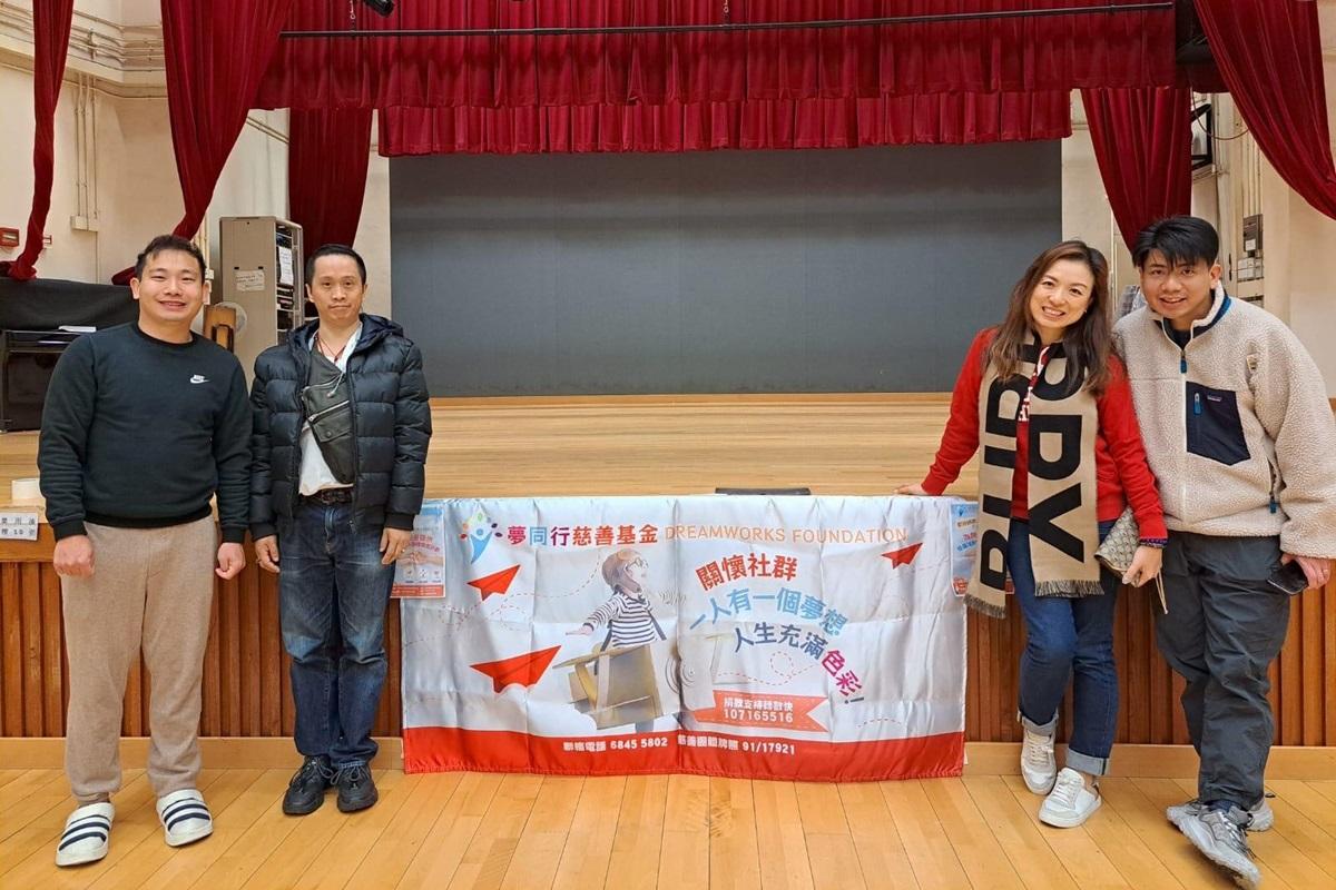 有慈善組織日前為無家者舉行疫苗接種和身體檢查活動。(組織提供)