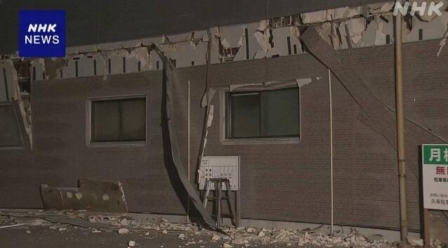 七尾市災情。(互聯網)