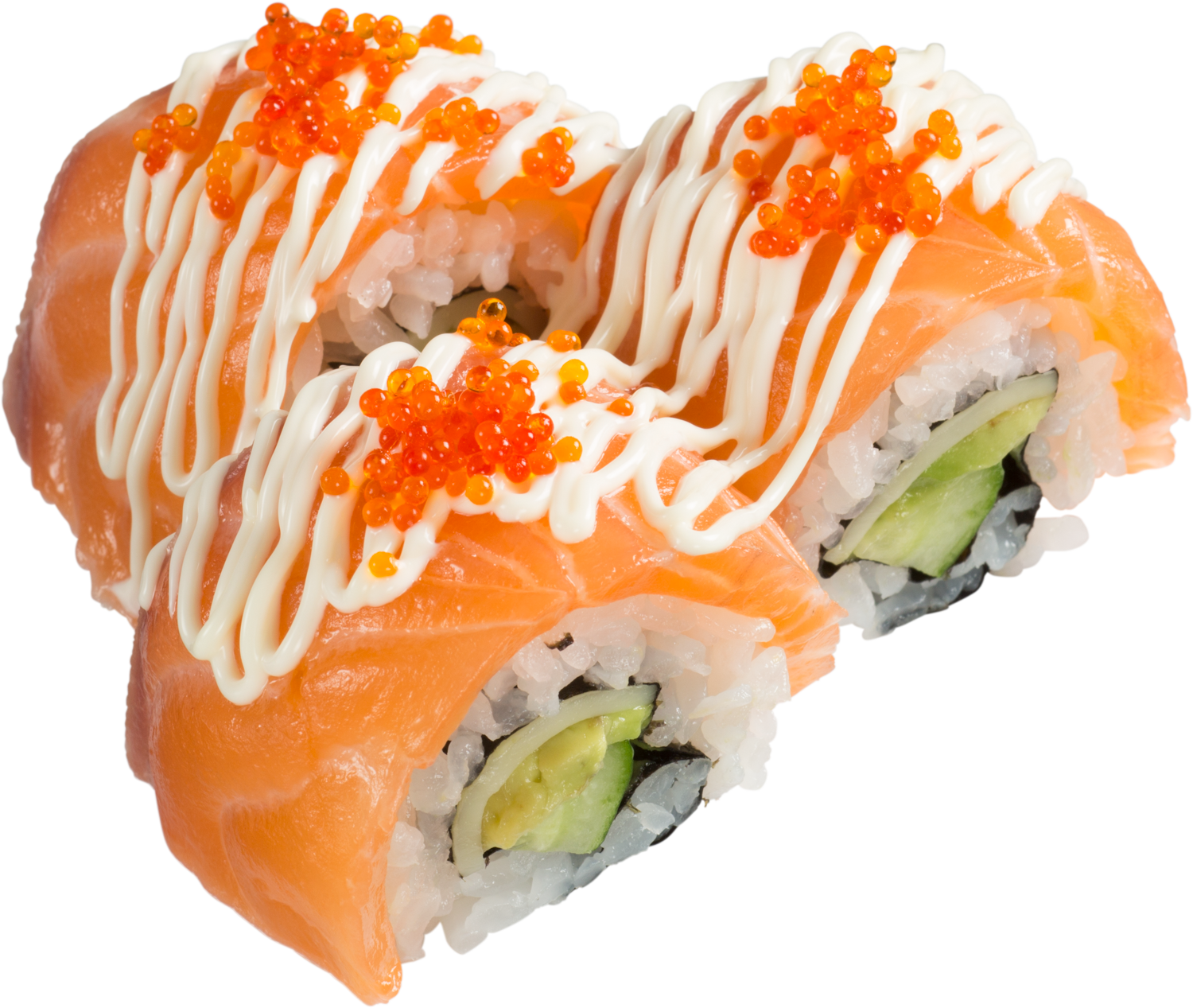 三文魚牛油果卷 22元