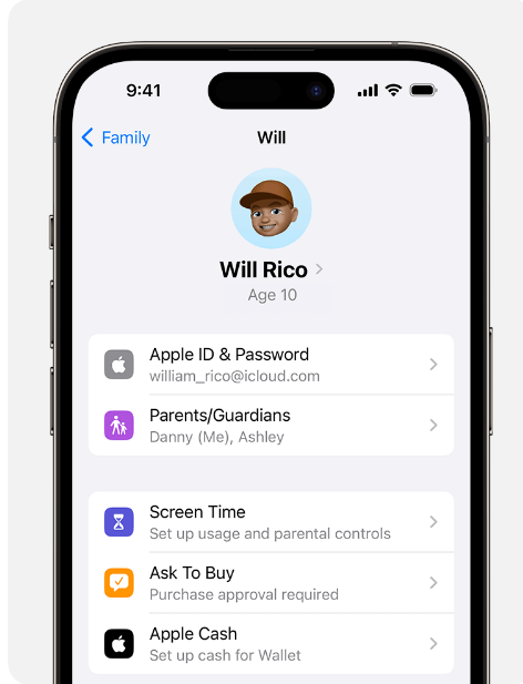 如果你是父母或監護人,請使用自己的裝置來開啟或關閉「購買前詢問」。