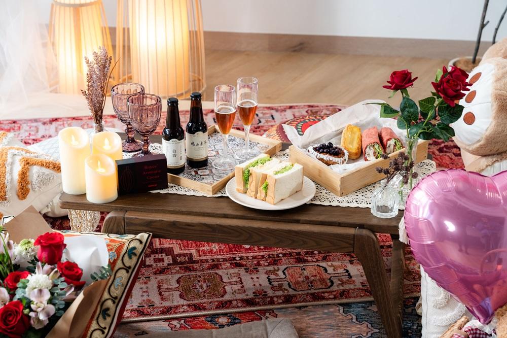 情人節特備「情迷摩洛哥野餐約會」陶醉於浪漫氛圍