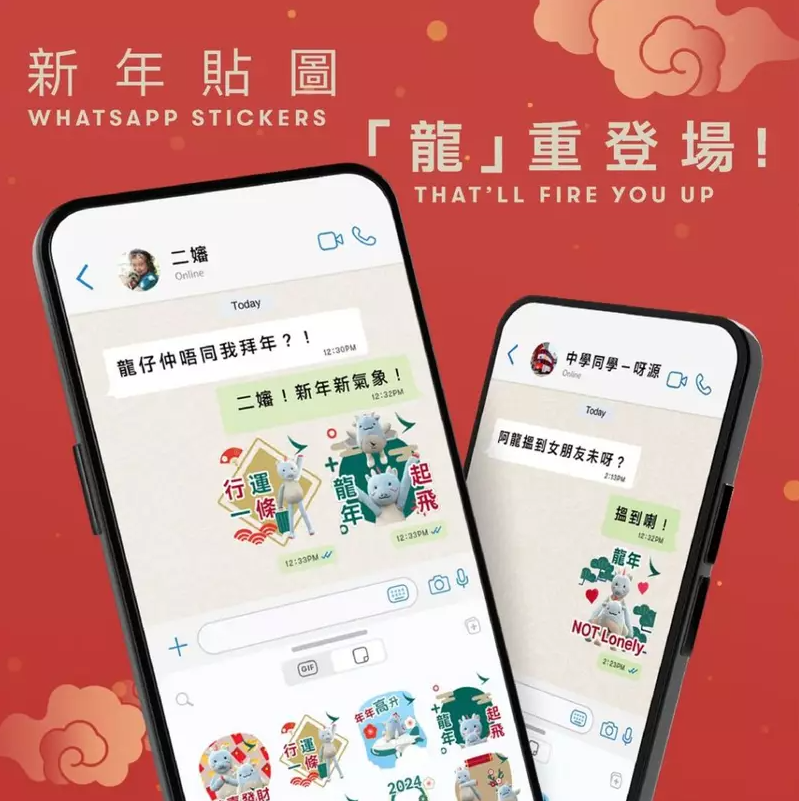 2024新年必備WhatsApp Stickers