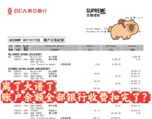她仍對這次巨大的失誤感到憤怒。她認為銀行應該有更嚴格的風險控制系統和操作審查機制,以避免類似問題發生。(圖片來源:小紅書)