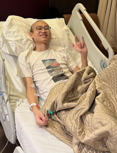 28歲港大舊生楊嘉驃(Gabriel)早前先後確診胃癌及肝癌,之後一度因病情惡化而試圖輕生,獲救後將80萬捐贈予香港兒童癌病基金。(楊嘉驃IG)