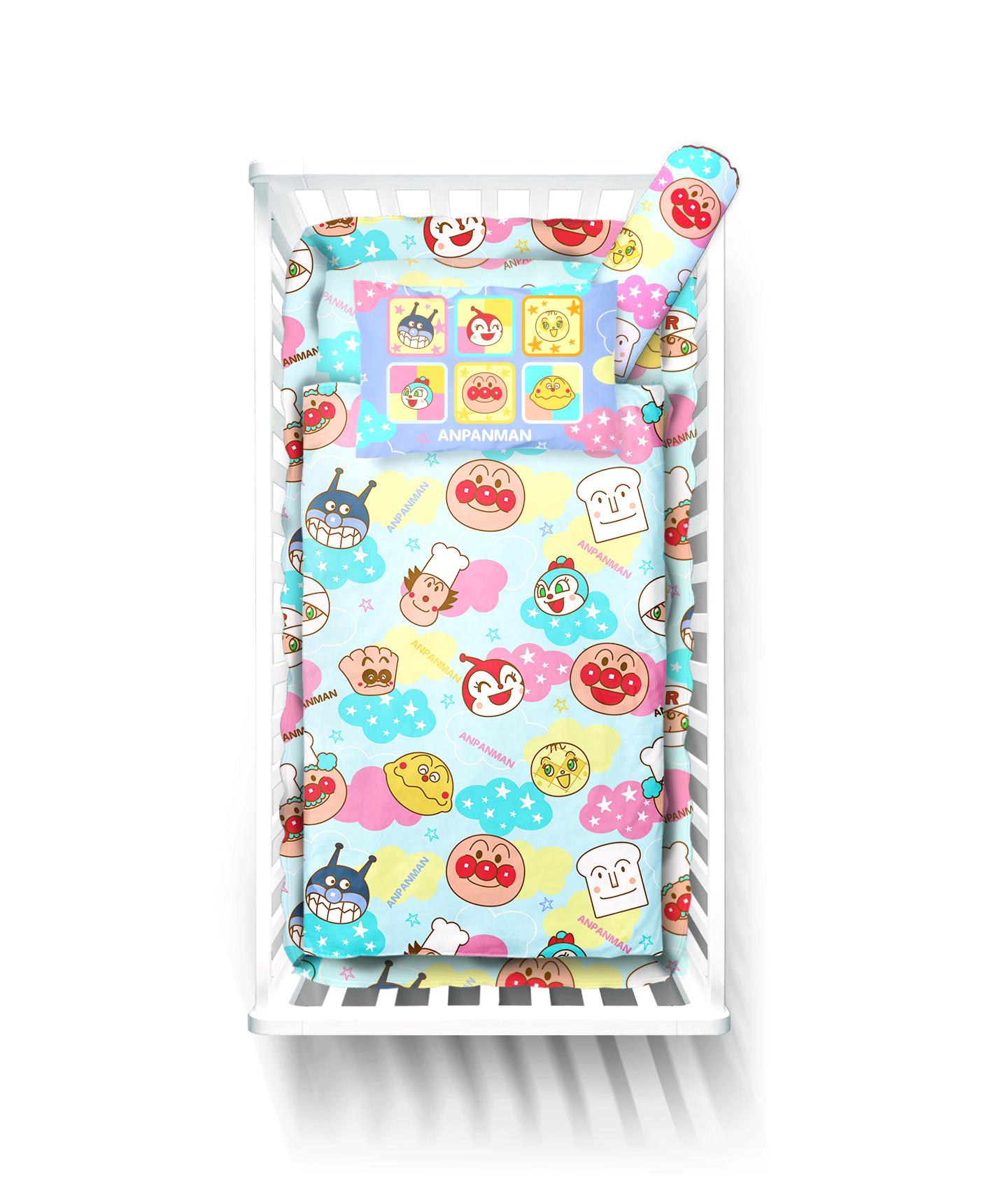 雅芳婷全棉嬰兒系列床品 - #836/ #839麵包超人七件多用被套裝(預購價:$770)