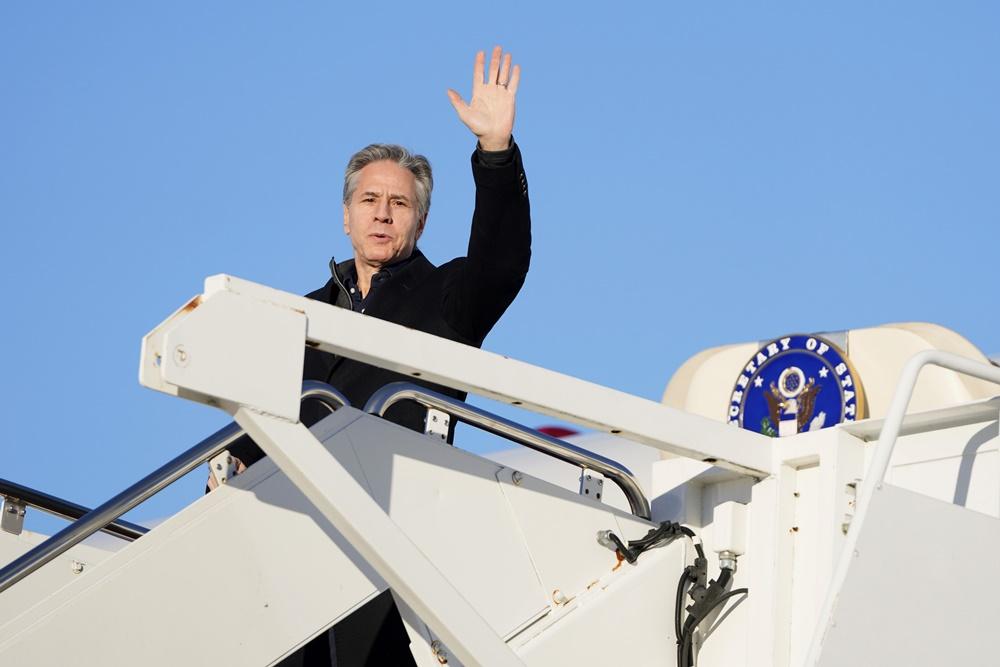 布林肯:哈馬斯部份提議不可行。(AP)