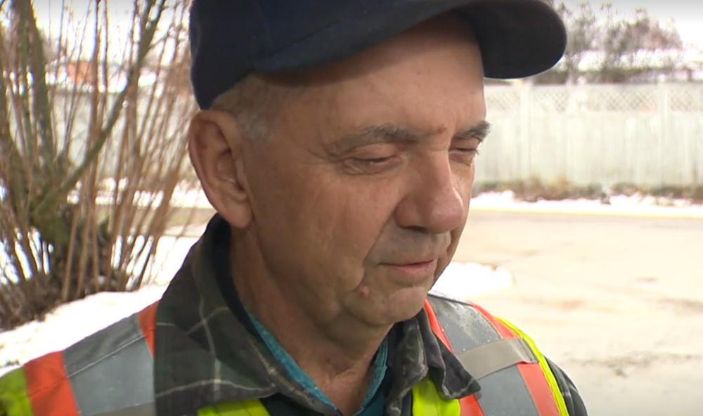 視障男子Roland Croteau。(Global News)