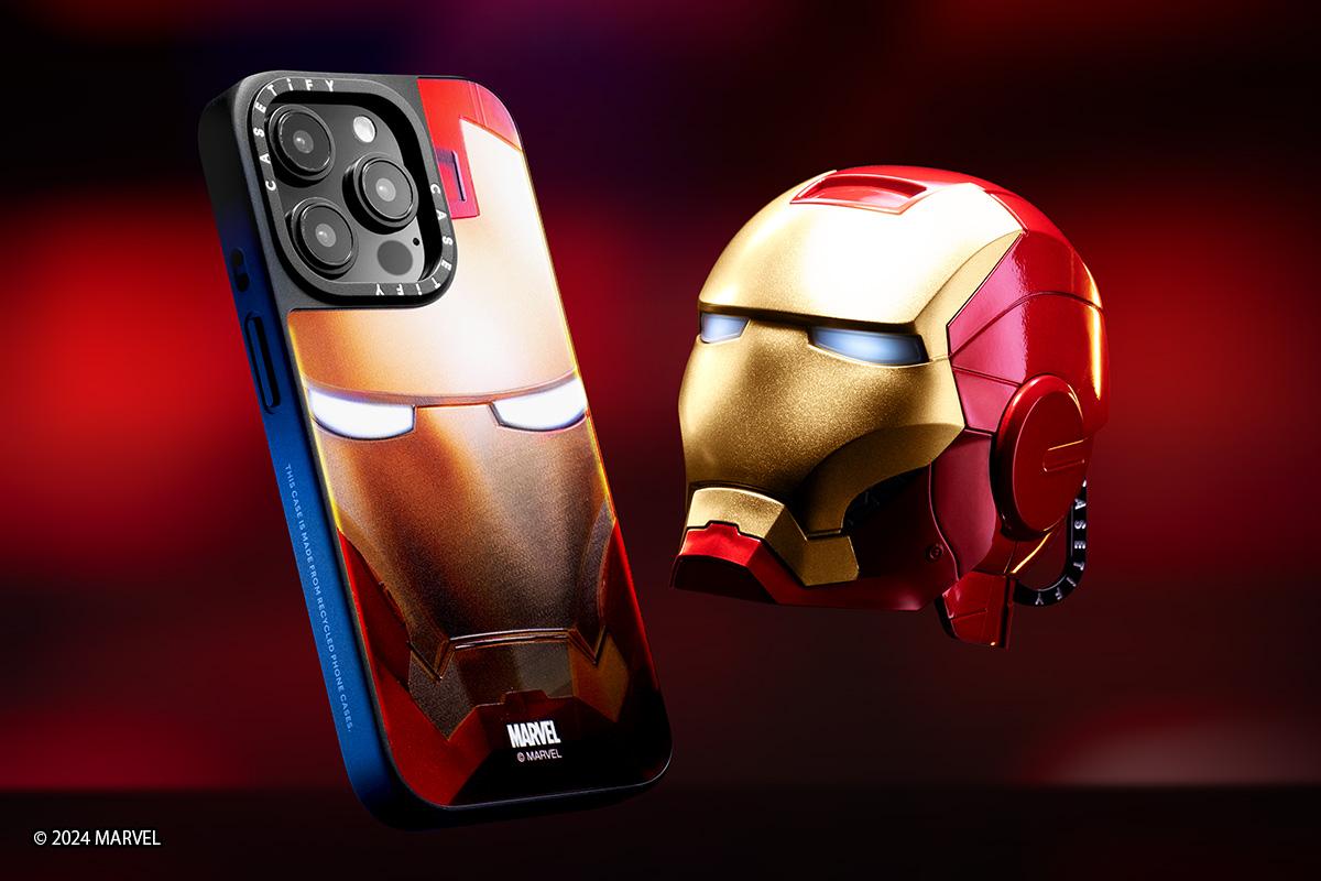 CASETiFY Iron Man聯乘手機殼、磁力無線充電器、手機支架等