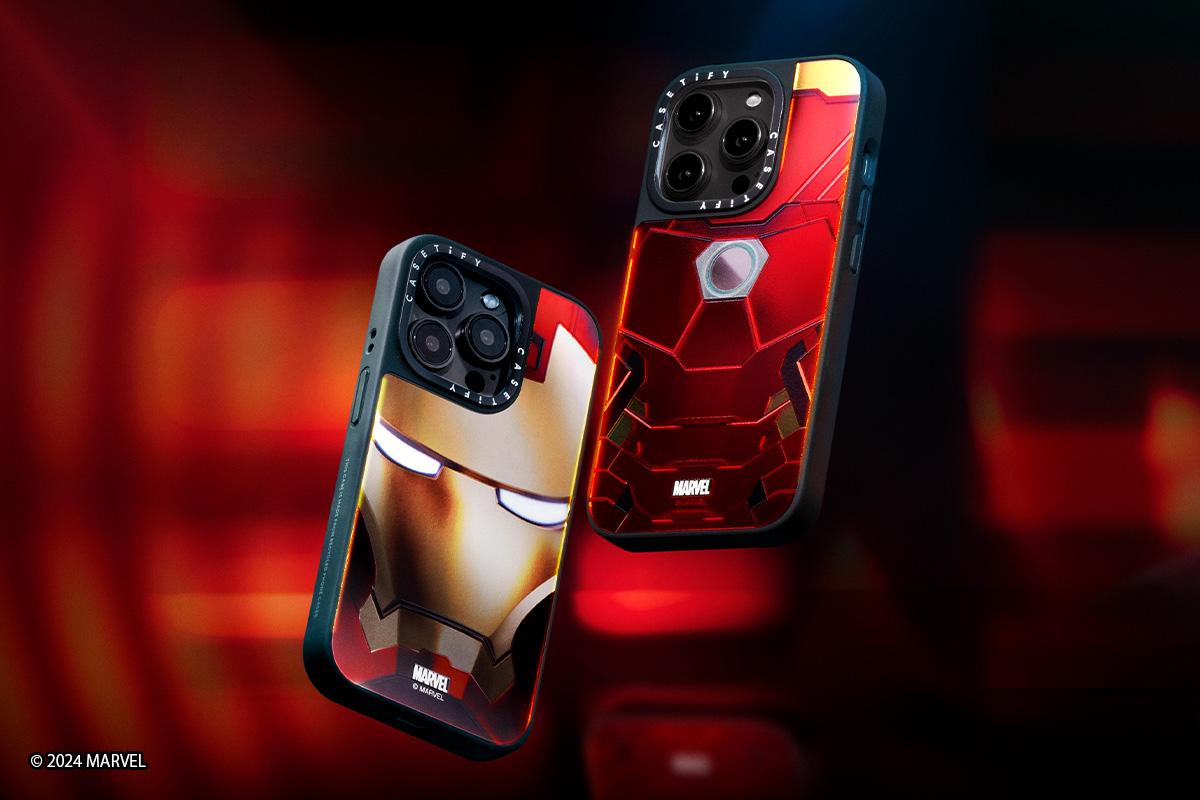 CASETiFY Iron Man聯乘手機殼、磁力無線充電器、手機支架等