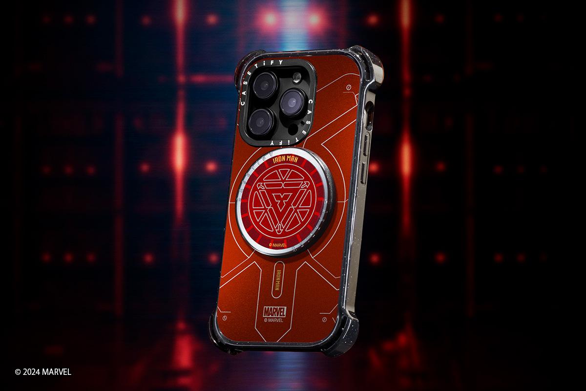 CASETiFY Iron Man聯乘手機殼、磁力無線充電器、手機支架等