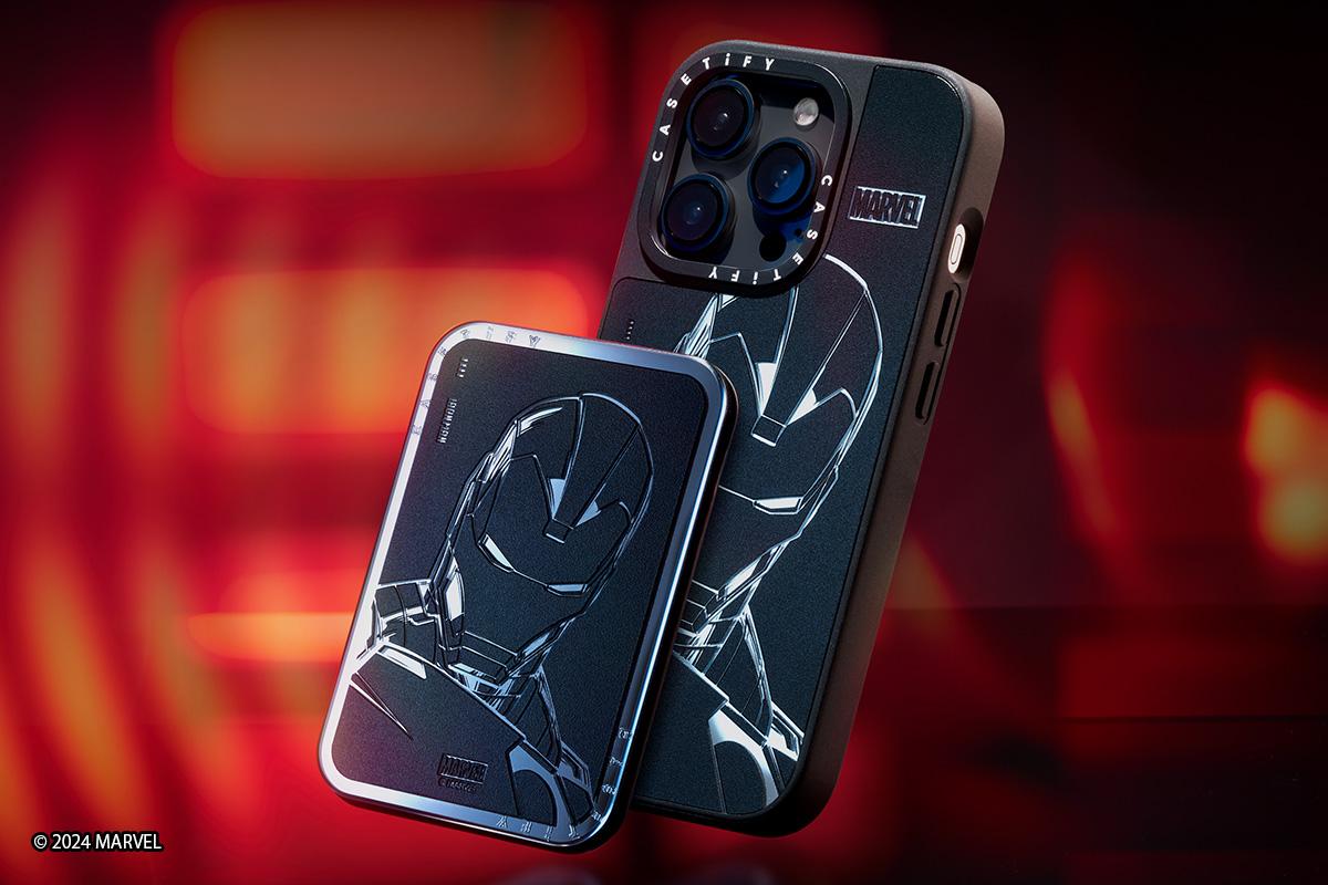 CASETiFY Iron Man聯乘手機殼、磁力無線充電器、手機支架等