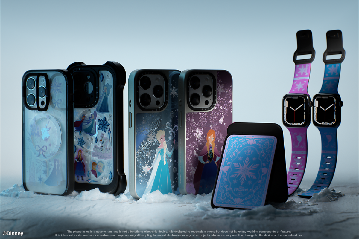 CASETiFY Frozen聯乘 Elsa、Anna、小白手機殼、手機繩、 MagSafe無線充電器、手機支架等配件施展冰雪魔法