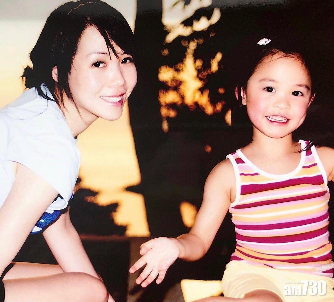 「大劉」劉鑾雄大女劉秀盈Zoe與呂麗君的合照。