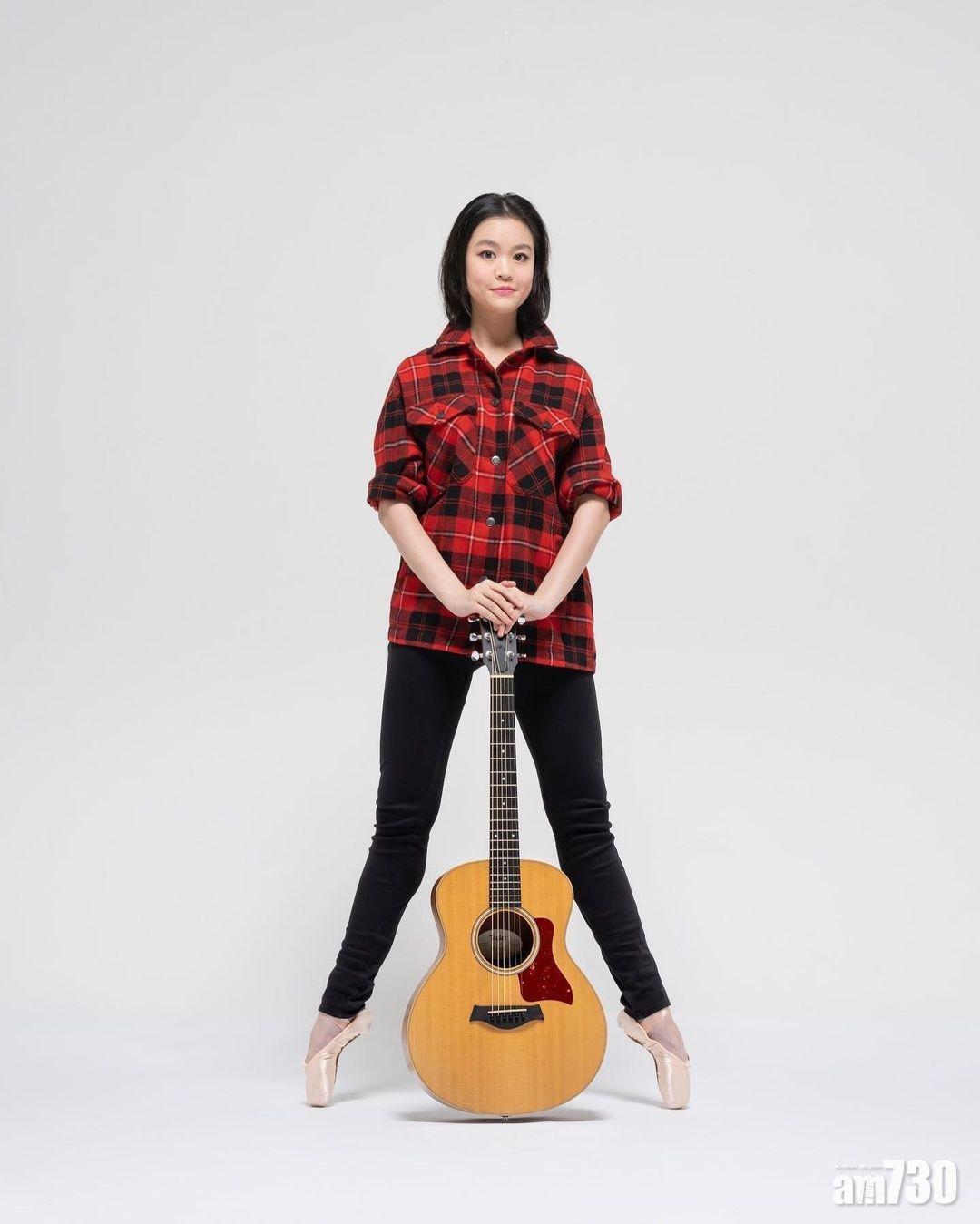 大劉劉鑾雄千金劉秀盈Zoe多才多藝,音樂天分非常高。